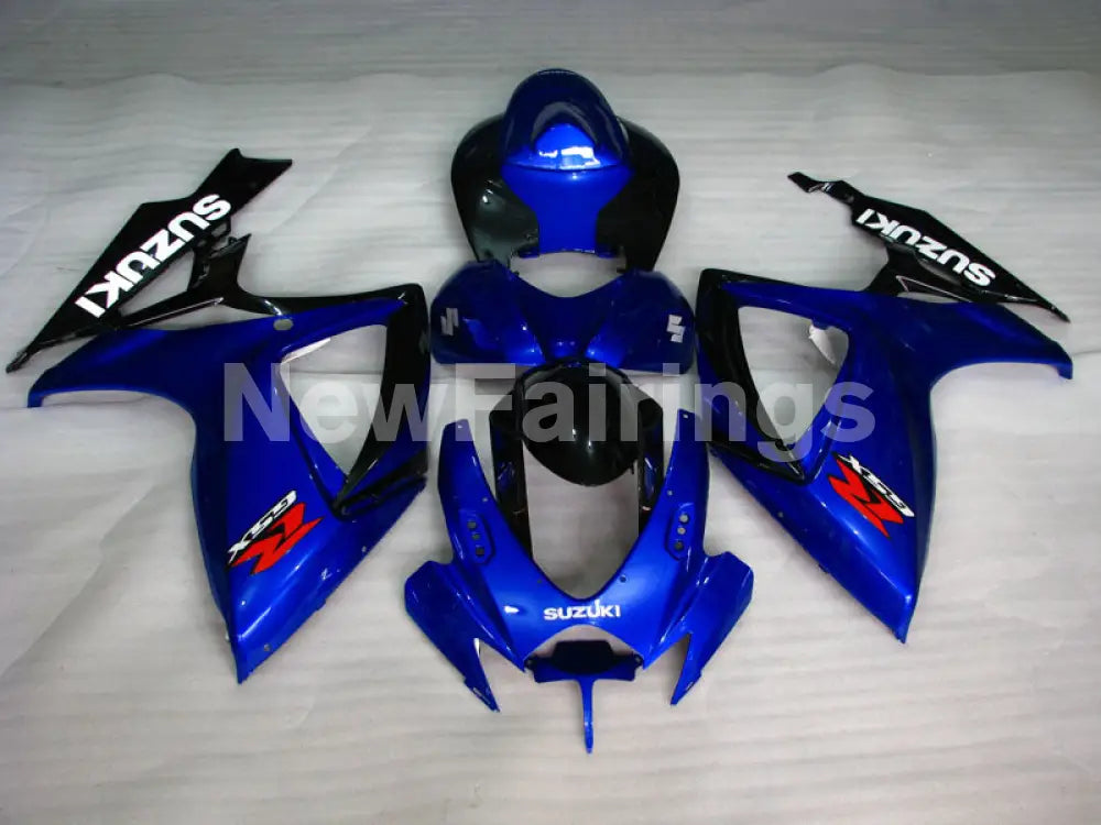 Blue and Black Factory Style - GSX-R750 06-07 Fairing Kit