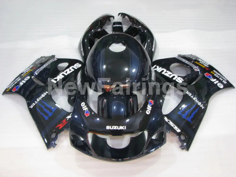 Blue and Black Monster - GSX-R600 96-00 Fairing Kit -