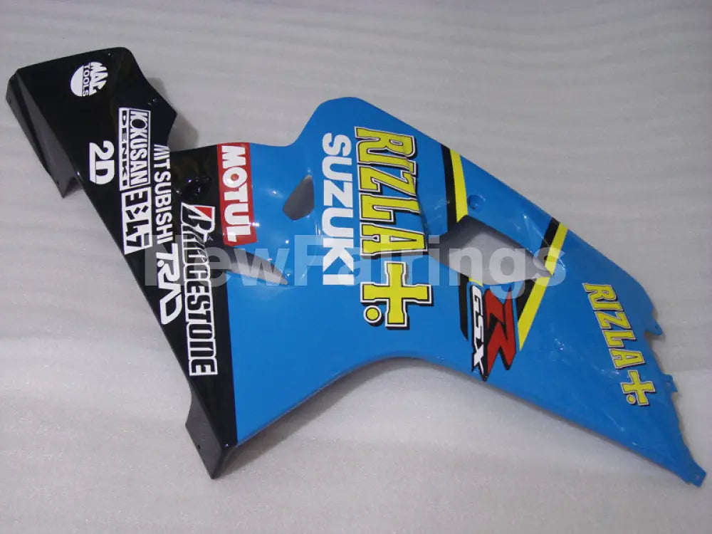 Blue and Black Rizla - GSX-R600 04-05 Fairing Kit - Vehicles