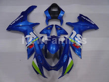 Charger l&#39;image dans la galerie, Blue and Green Factory Style - GSX-R750 11-24 Fairing Kit