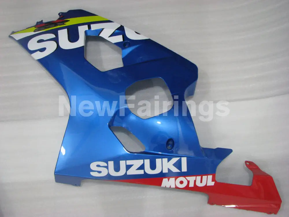 Blue and Red MOTUL - GSX-R600 04-05 Fairing Kit - Vehicles &