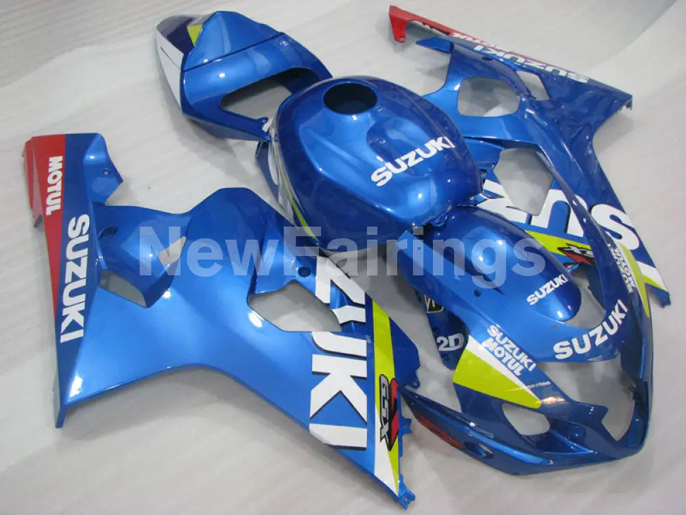 Blue and Red MOTUL - GSX-R600 04-05 Fairing Kit - Vehicles &