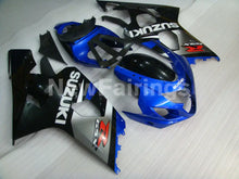 Charger l&#39;image dans la galerie, Blue and Silver Black Factory Style - GSX-R600 04-05 Fairing