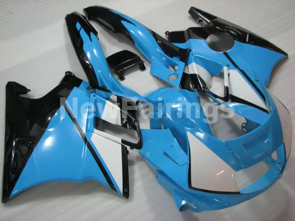 Blue and White Black Factory Style - CBR600 F2 91-94 Fairing