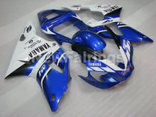 Charger l&#39;image dans la galerie, Blue and White Black Factory Style - YZF-R1 00-01 Fairing