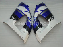 Charger l&#39;image dans la galerie, Blue and White Black Factory Style - YZF-R1 98-99 Fairing