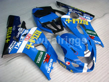 Load image into Gallery viewer, Blue and White Black Rizla - GSX-R750 04-05 Fairing Kit