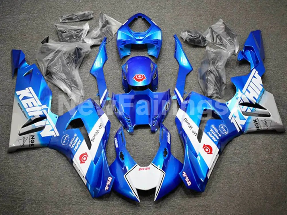 Blue and White Factory Style - CBR1000RR 20-24 Fairing Kit