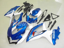 Charger l&#39;image dans la galerie, Blue and White Factory Style - GSX-R750 08-10 Fairing Kit