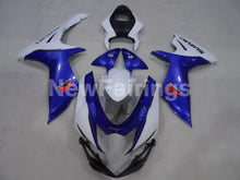 Charger l&#39;image dans la galerie, Blue and White Factory Style - GSX-R750 11-24 Fairing Kit