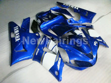 Charger l&#39;image dans la galerie, Blue and White Factory Style - YZF-R1 00-01 Fairing Kit