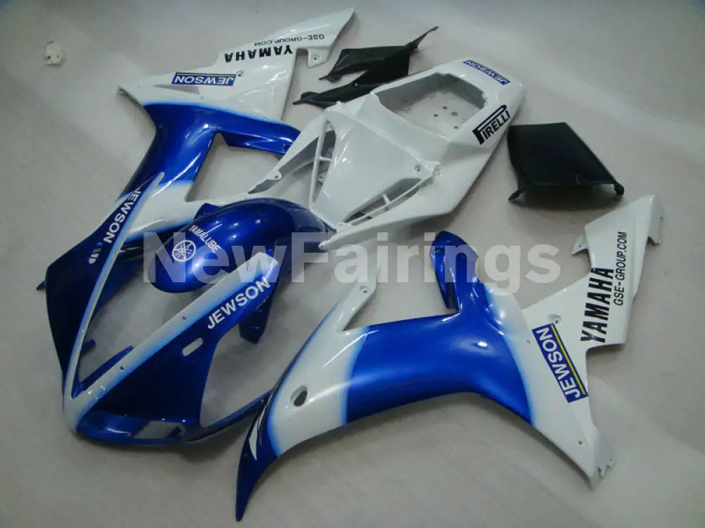 Blue and White Jewson - YZF-R1 02-03 Fairing Kit - Vehicles