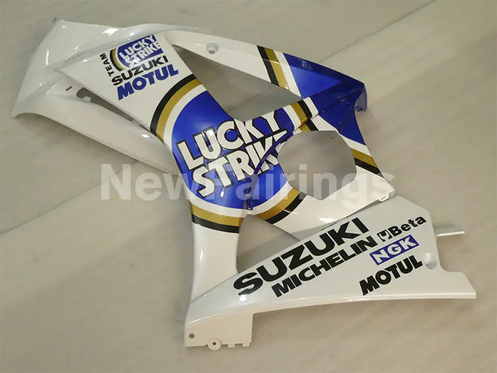 Blue and White Lucky Strike - GSX - R1000 07 - 08 Fairing