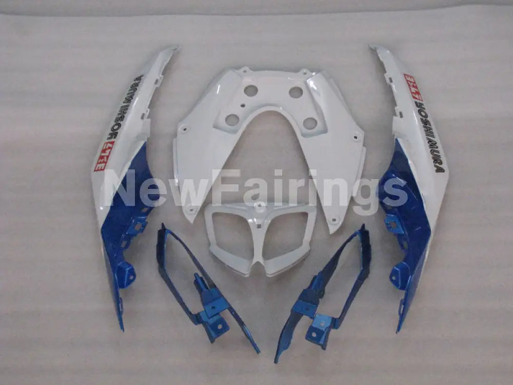 Blue and White MOTUL - GSX - R1000 09 - 16 Fairing Kit