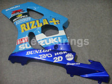 Charger l&#39;image dans la galerie, Blue and White Rizla - GSX - R1000 03 - 04 Fairing Kit