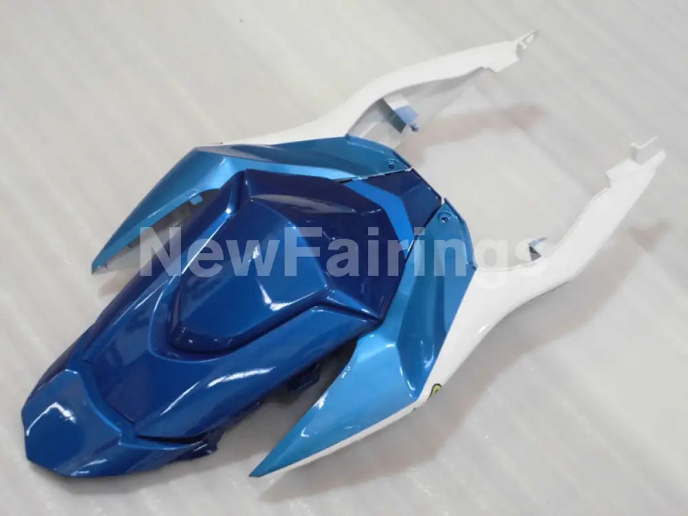 Blue and White ROCKSTAR - GSX - R1000 09 - 16 Fairing Kit