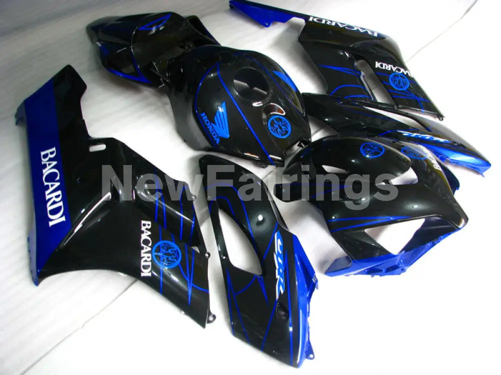 Blue and Black BACARDI - CBR1000RR 04-05 Fairing Kit -