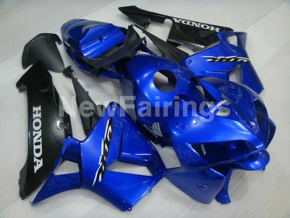 Blue and Black Factory Style - CBR600RR 05-06 Fairing Kit -