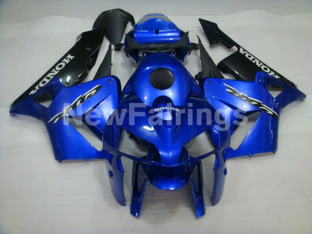 Blue and Black Factory Style - CBR600RR 05-06 Fairing Kit -