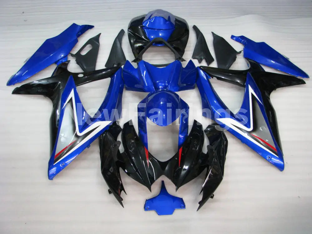 Blue and Black Factory Style - GSX-R750 08-10 Fairing Kit