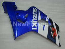 Load image into Gallery viewer, Blue Black White Factory Style - GSX-R600 04-05 Fairing Kit