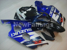 Charger l&#39;image dans la galerie, Blue Black White Factory Style - GSX-R600 04-05 Fairing Kit