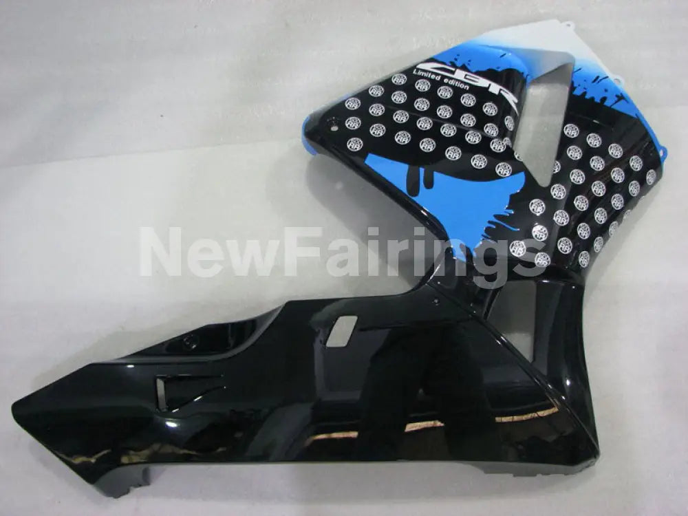 Blue Black and White Motorcycle - CBR600RR 03-04 Fairing Kit