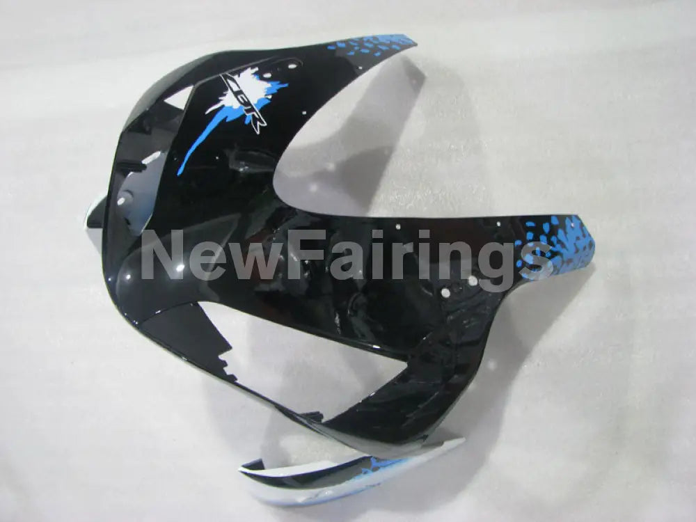 Blue Black and White Motorcycle - CBR600RR 03-04 Fairing Kit