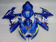 Charger l&#39;image dans la galerie, Blue and Green Factory Style - GSX-R600 06-07 Fairing Kit