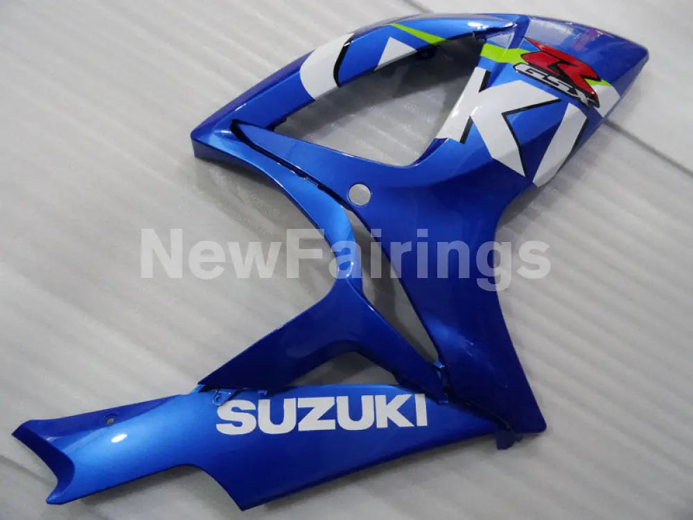 Blue and Green Factory Style - GSX-R600 06-07 Fairing Kit