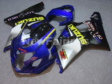 Charger l&#39;image dans la galerie, Blue Silver Black Factory Style - GSX-R600 04-05 Fairing Kit