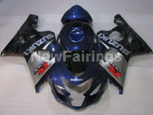 Charger l&#39;image dans la galerie, Blue Silver and Black Factory Style - GSX-R600 04-05 Fairing