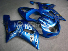 Charger l&#39;image dans la galerie, Blue and Silver Flame - GSX-R750 00-03 Fairing Kit Vehicles