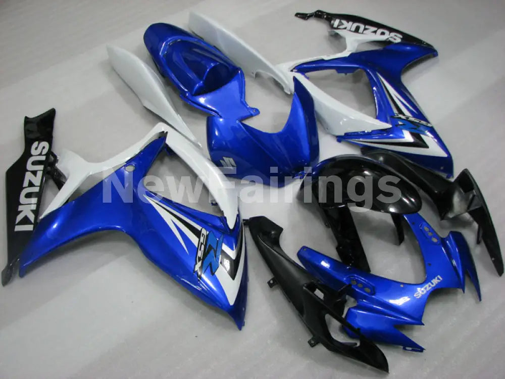 Blue White and Black Factory Style - GSX-R750 06-07 Fairing