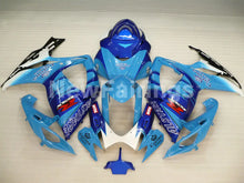 Load image into Gallery viewer, Blue and White Black Corona - GSX-R600 06-07 Fairing Kit -