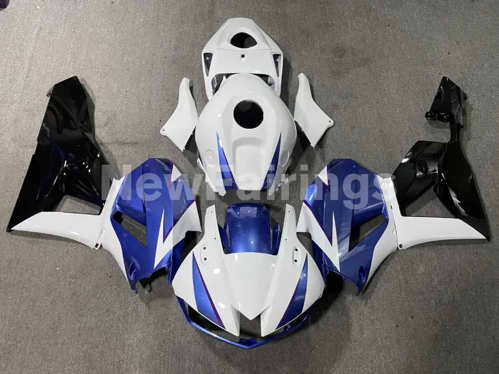 Blue White and Black Factory Style - CBR600RR 13-23 Fairing