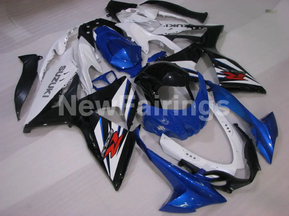 Blue White Black Factory Style - GSX - R1000 09 - 16