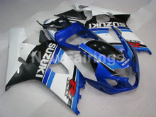 Charger l&#39;image dans la galerie, Blue White and Black Factory Style - GSX-R600 04-05 Fairing