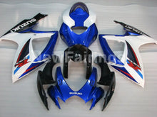 Charger l&#39;image dans la galerie, Blue and White Black Factory Style - GSX-R600 06-07 Fairing