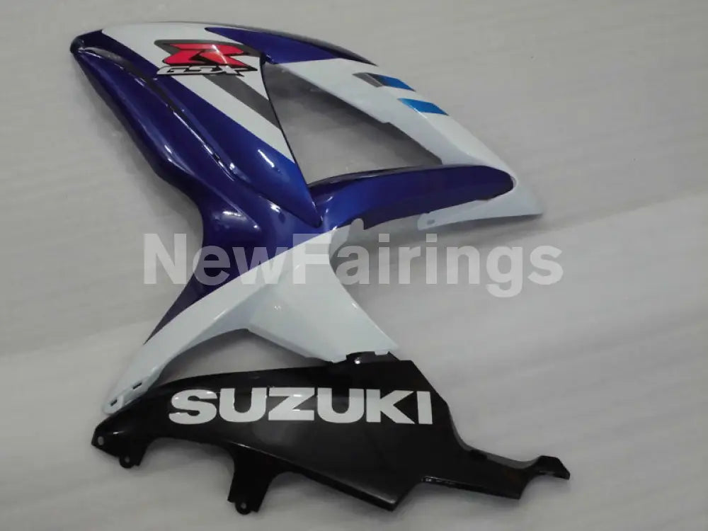 Blue and White Black Factory Style - GSX-R600 08-10 Fairing