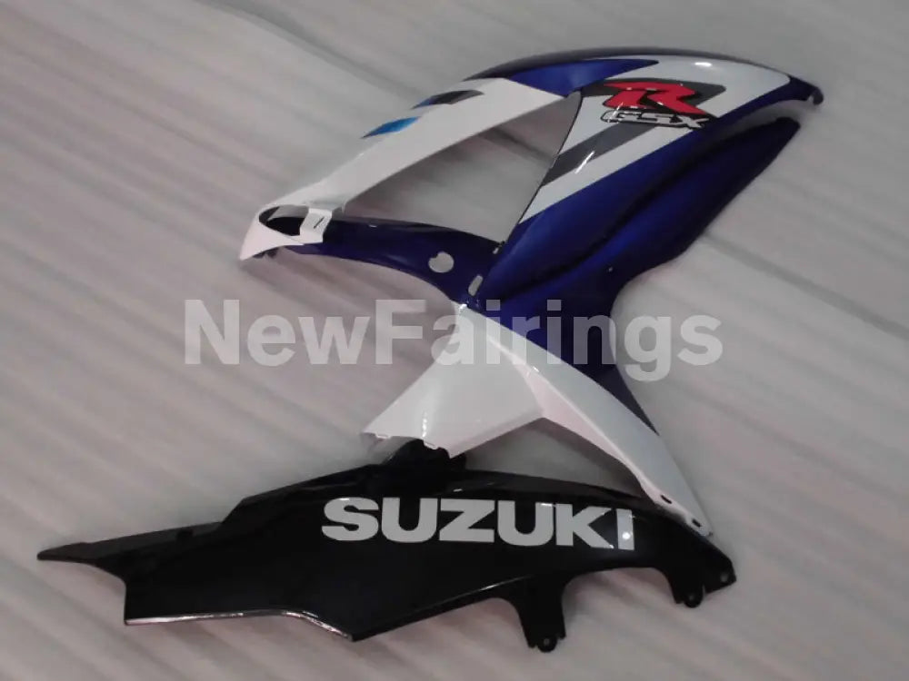 Blue and White Black Factory Style - GSX-R600 08-10 Fairing