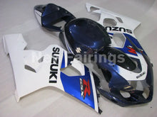 Load image into Gallery viewer, Blue and White Black Factory Style - GSX-R750 04-05 Fairing