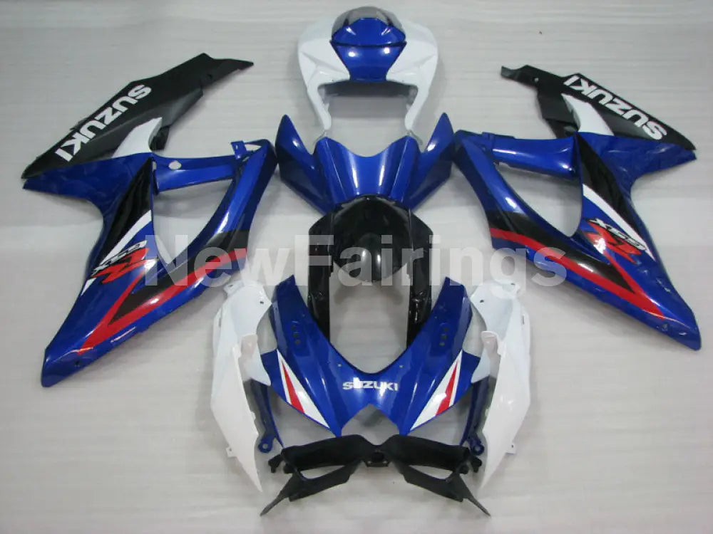 Blue White and Black Factory Style - GSX-R750 08-10 Fairing