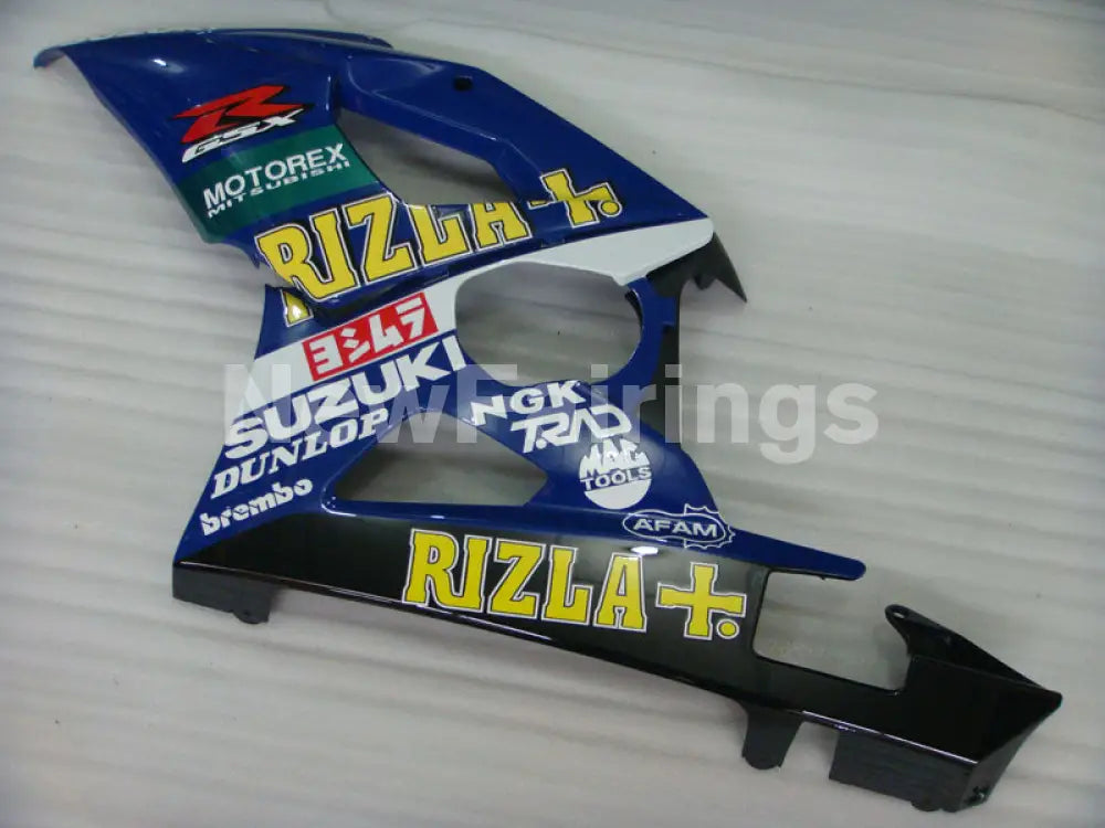 Blue and White Black Rizla - GSX - R1000 05 - 06 Fairing