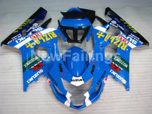 Charger l&#39;image dans la galerie, Blue and White Black Rizla - GSX-R600 04-05 Fairing Kit -