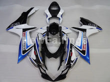 Charger l&#39;image dans la galerie, Blue and White Black Yoshimura - GSX-R600 11-24 Fairing Kit