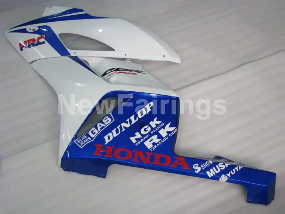 Blue and White Factory Style - CBR1000RR 04-05 Fairing Kit -