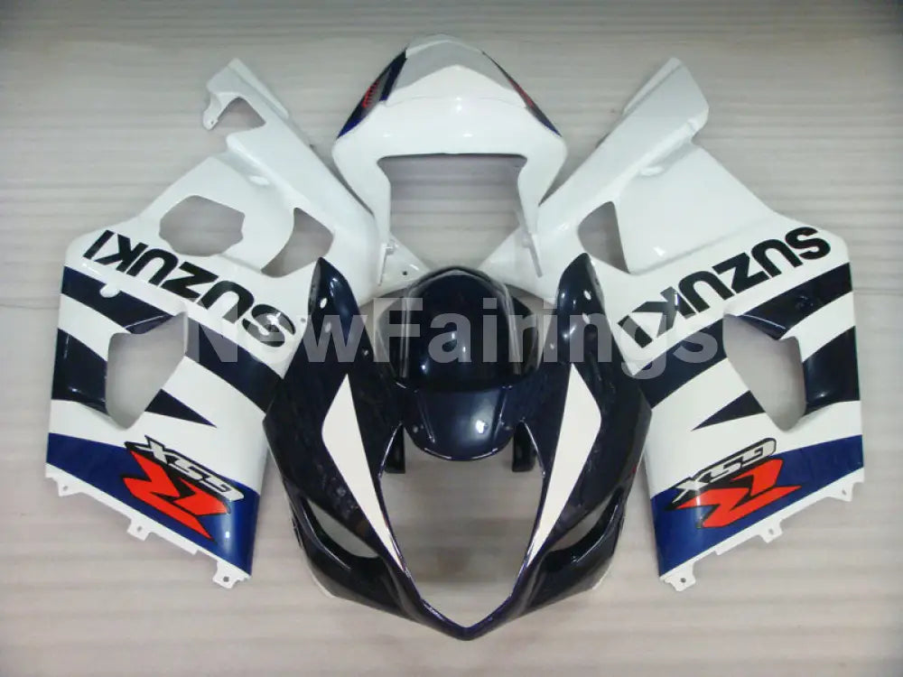 Blue White Factory Style - GSX - R1000 03 - 04 Fairing Kit