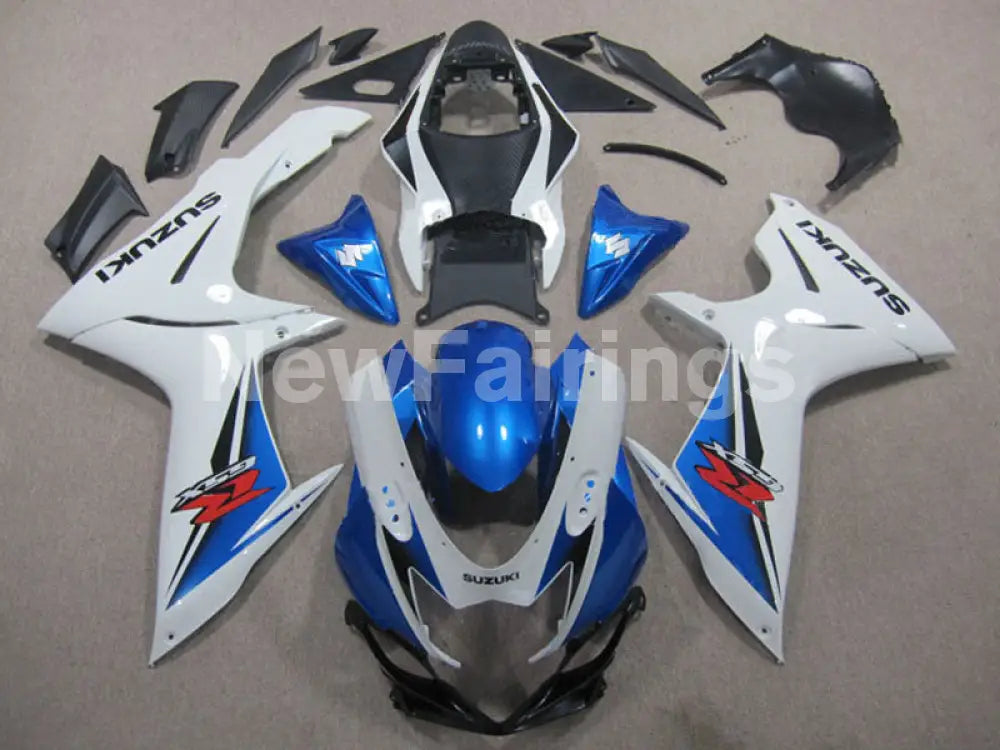 Blue White Factory Style - GSX-R750 11-24 Fairing Kit