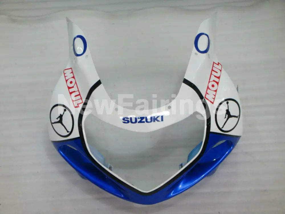 Blue and White Jordan - GSX-R600 01-03 Fairing Kit -